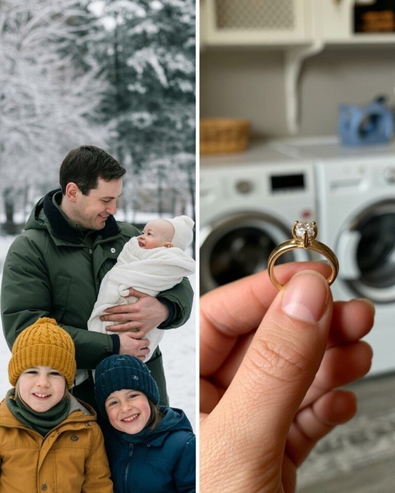 I bought a $60 second-hand washing machine… and inside it, I found a diamond ring—but returning it ended with ten police cars outside my house.