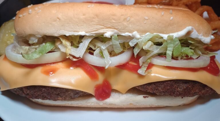 Copycat BK Extra Long Cheeseburgers