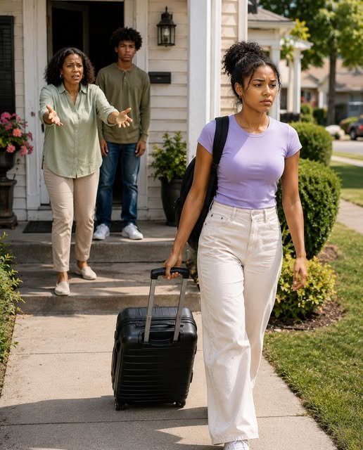 For years, I sent my brother $5,000 each month, believing I was helping family. On my birthday, he called me worthless—said I’d never survive without him. When I finally defended myself, my mother physically shoved me out of the house, shouting that I was garbage and banned forever. I walked away quietly. A few days later… they were on my doorstep, shaking, begging for mercy.