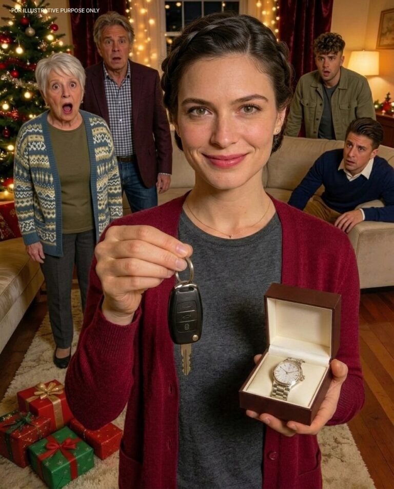 Everyone got gifts but me. Mom laughed, “Oh, we forgot you!” They expected tears. I smiled, “It’s ok—look what I got myself.” The room fell silent when they saw it.