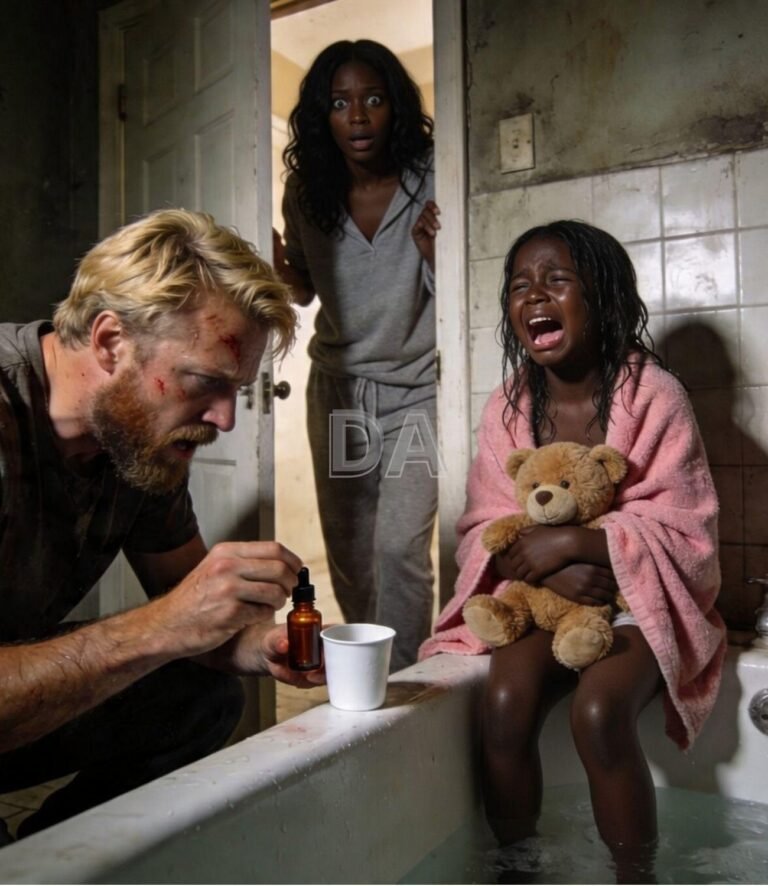 My five-year-old daughter was still bathing with my husband. They stayed there for more than an hour every night. When I ended up asking her what they