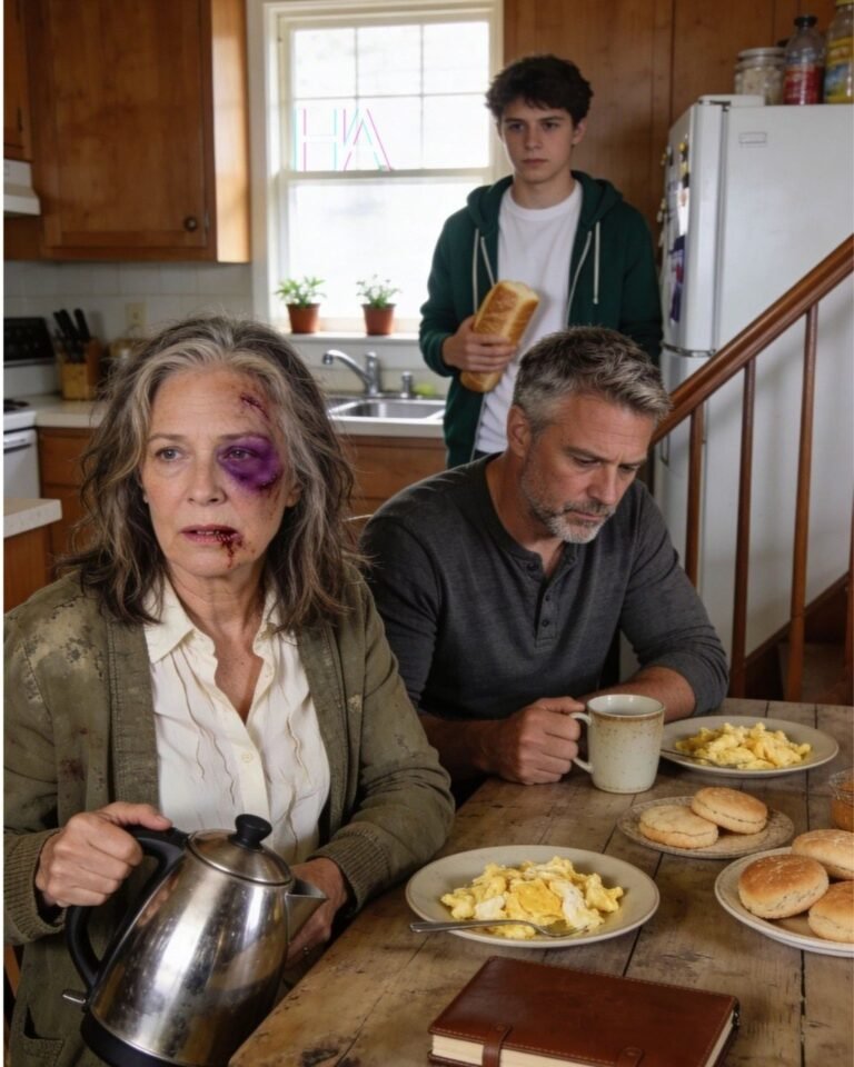 HE PUNCHED HIS MOTHER IN THE FACE AT 23—SO THE NEXT MORNING, SHE MADE HIS FAVORITE BREAKFAST… AND THE MAN WAITING AT THE TABLE CHANGED EVERYTHING
