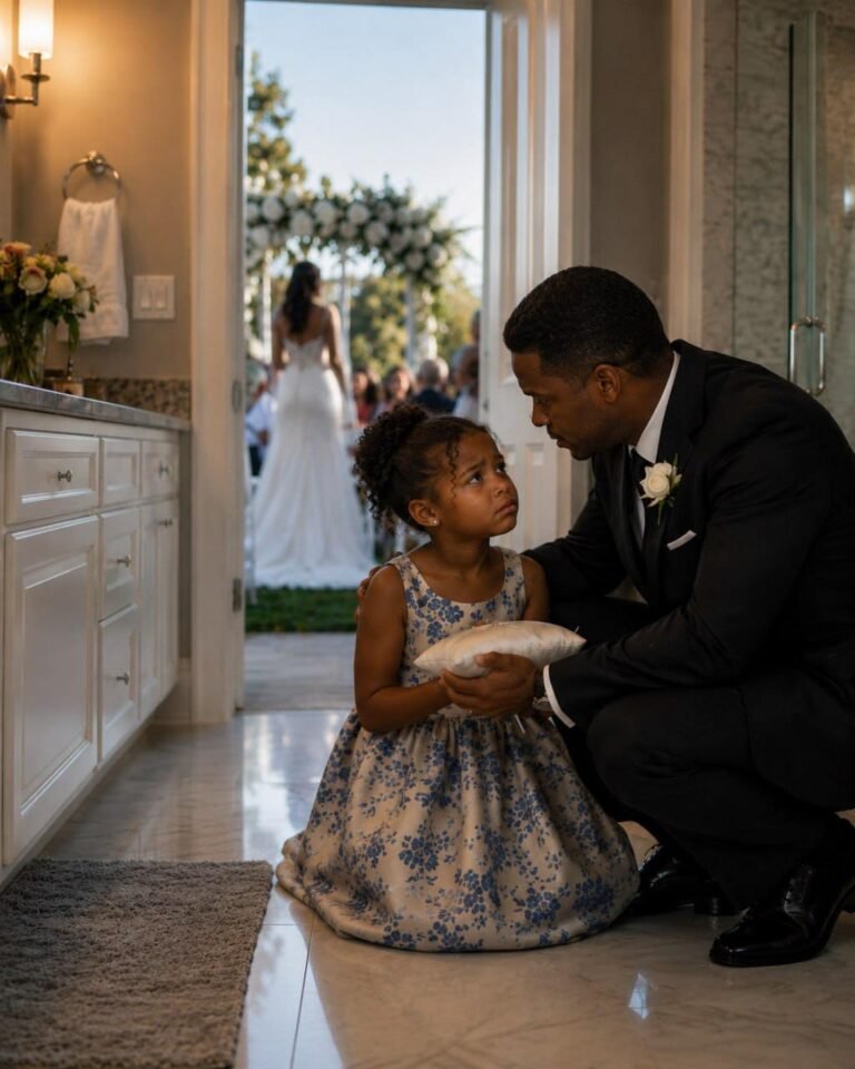 Billionaire father finds his daughter hiding in the middle of a wedding celebration. Wearing a floral dress and with tears in her eyes, six-year-old Sofia reveals something to Alejandro that completely changes the day: “Tell Your Daughter to Stay Hidden Until I’m Mrs. Callahan” — The Wedding Vow That Cost their Everything
