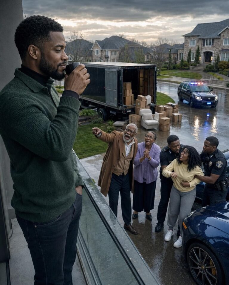 My parents sold their paid-off house to rescue my sister, then showed up at my lake house with a moving truck. “We’re your parents. We don’t need permission to live here,” Dad demanded. But when I found a note slid under my front door, I realized this was much worse than a family emergency.