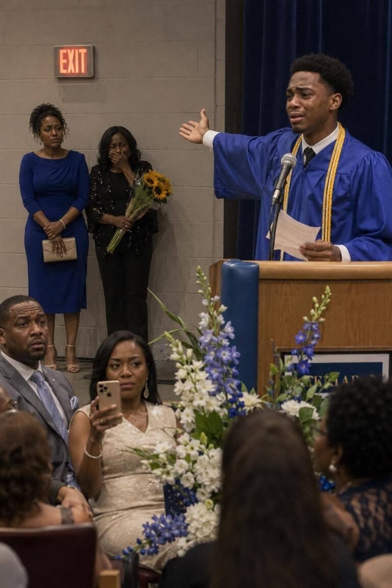 MY EX-HUSBAND’S NEW WIFE THOUGHT SHE COULD PUSH ME TO THE BACK OF MY OWN SON’S GRADUATION — UNTIL MY SON TOOK THE..
