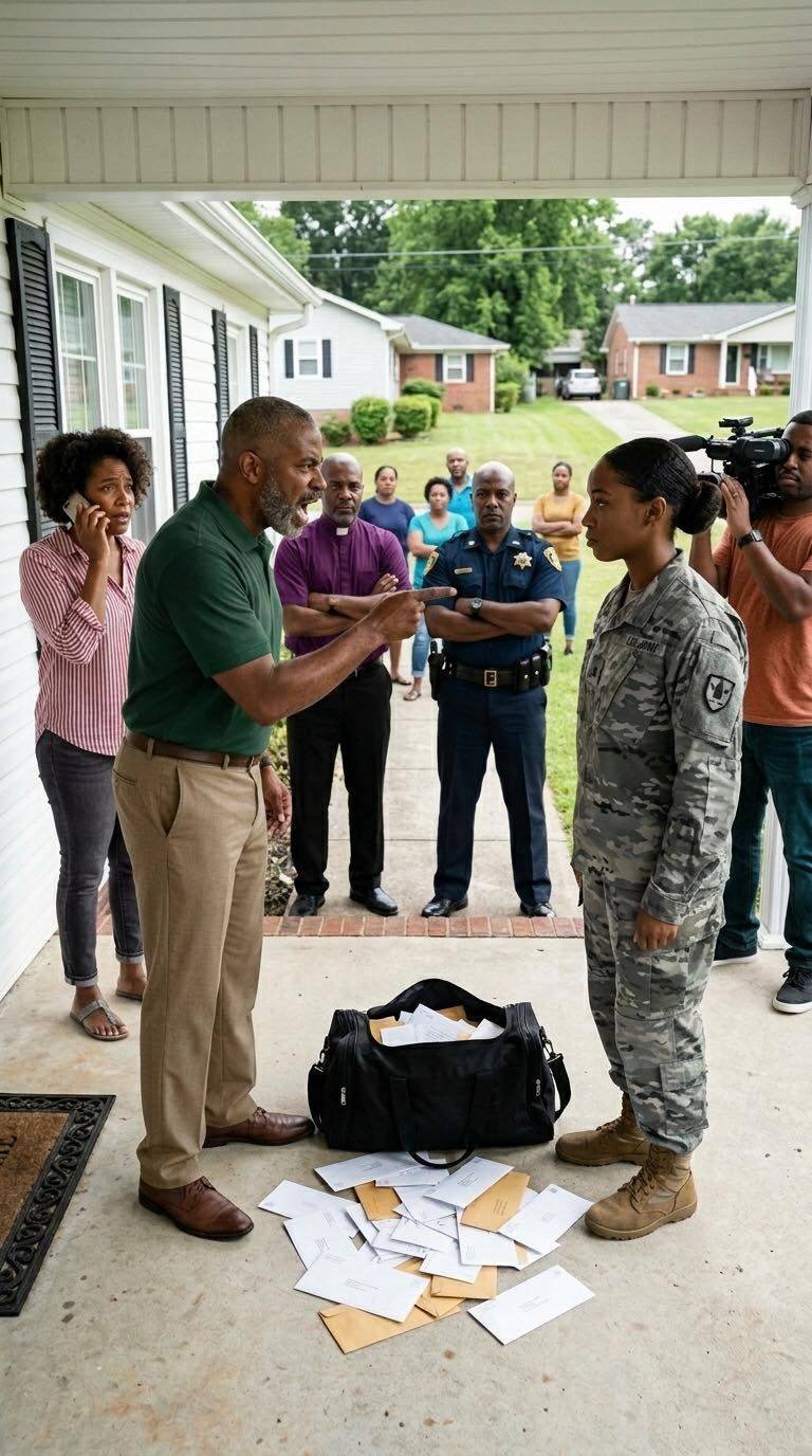 “For 4 Years, My Parents Told Neighbors, Teachers, And Even Our Pastor That I Was In Prison. “She Made Terrible Choices,” Mom Would Say With A Sigh. I Was Actually Overseas On A Military Deployment. When I Came Home In Uniform, The Mailman — Who’d Been Forwarding My Letters — Called The Local News. The Whole Town Showed Up. My Parents Locked Their…”