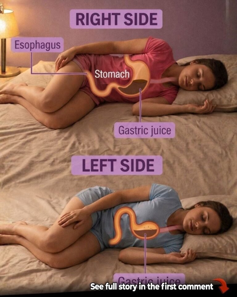 This is what sleeping on the left side does for our brain, stomach & glymphatic health