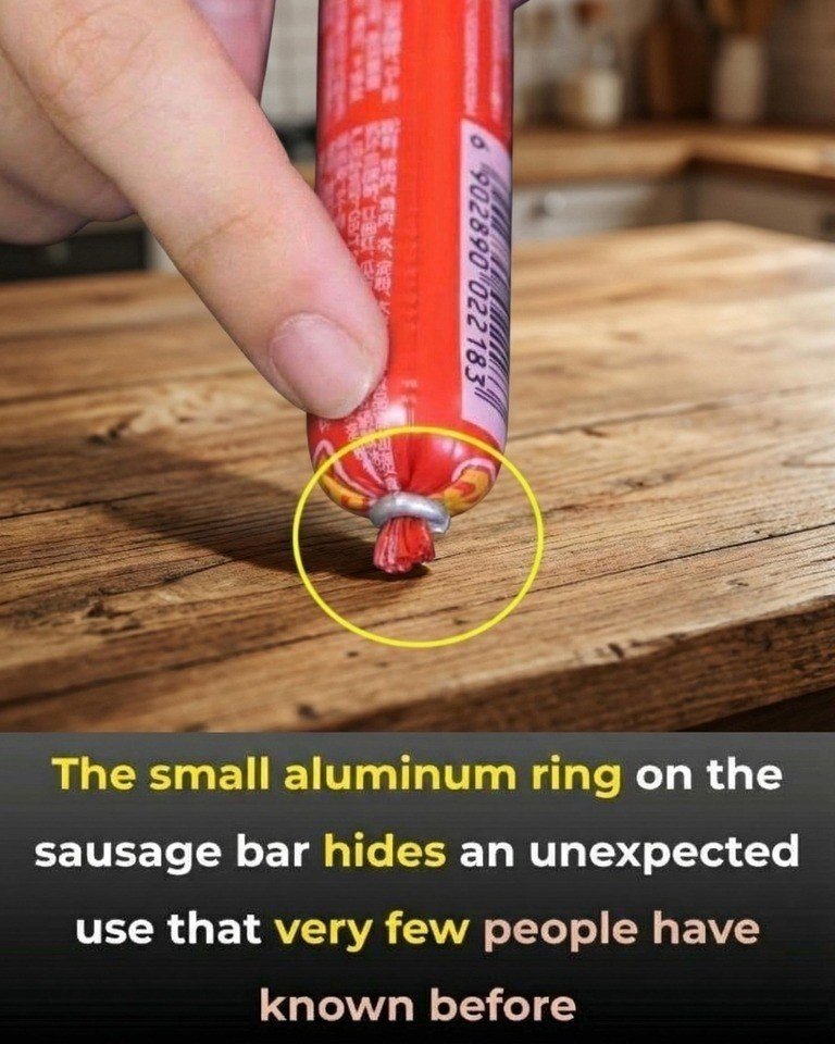Why Sausage Sticks Have a Small Metal Ring —