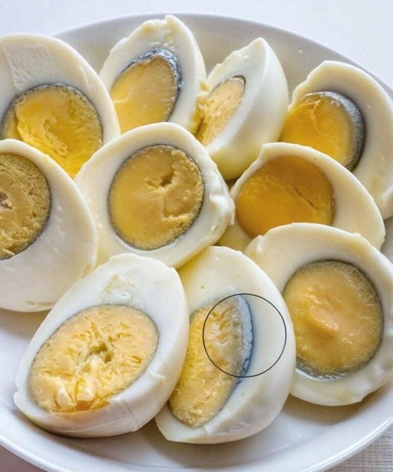 If your eggs have a green ring around the yolk, it means that.