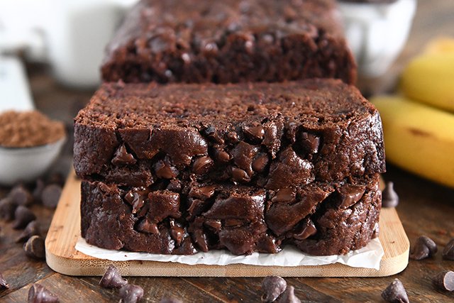 This long awaited recipe is finally here. Chocolate sour cream banana bread. It is incredible!