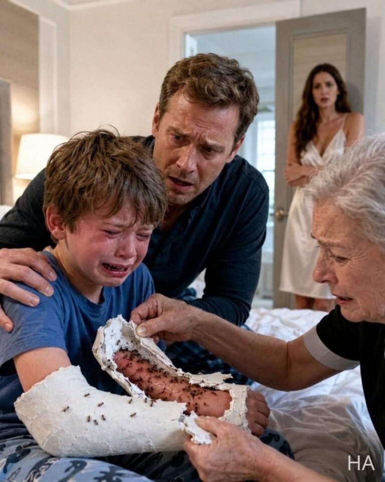 Your Son Begged You to Cut Off His Arm—Then the Nanny Broke the Cast and Exposed Your Wife’s Revenge