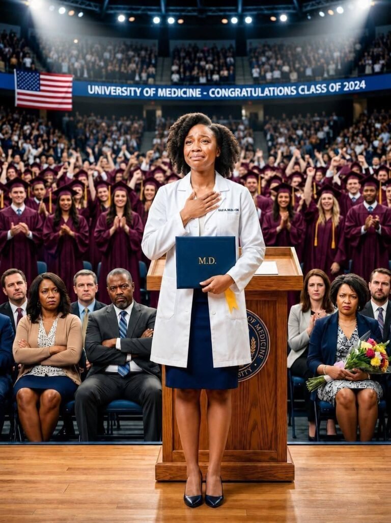 At my Johns Hopkins graduation, the parents who abandoned me in a hospital 15 years earlier sat in reserved seats and whispered, “She owes us this.”