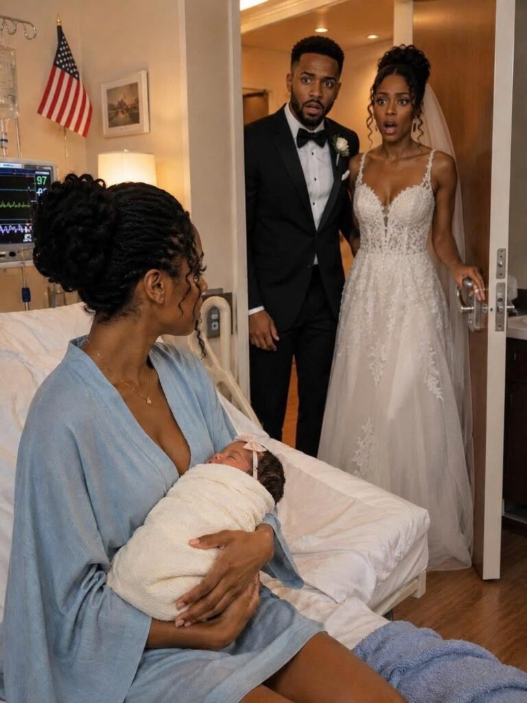 Six months after our divorce, my ex-husband called to invite me to his wedding. I told him, “I just gave birth. I’m not going anywhere.” Thirty minutes later, he showed up in my hospital room wearing his wedding suit… and with a face white with terror.