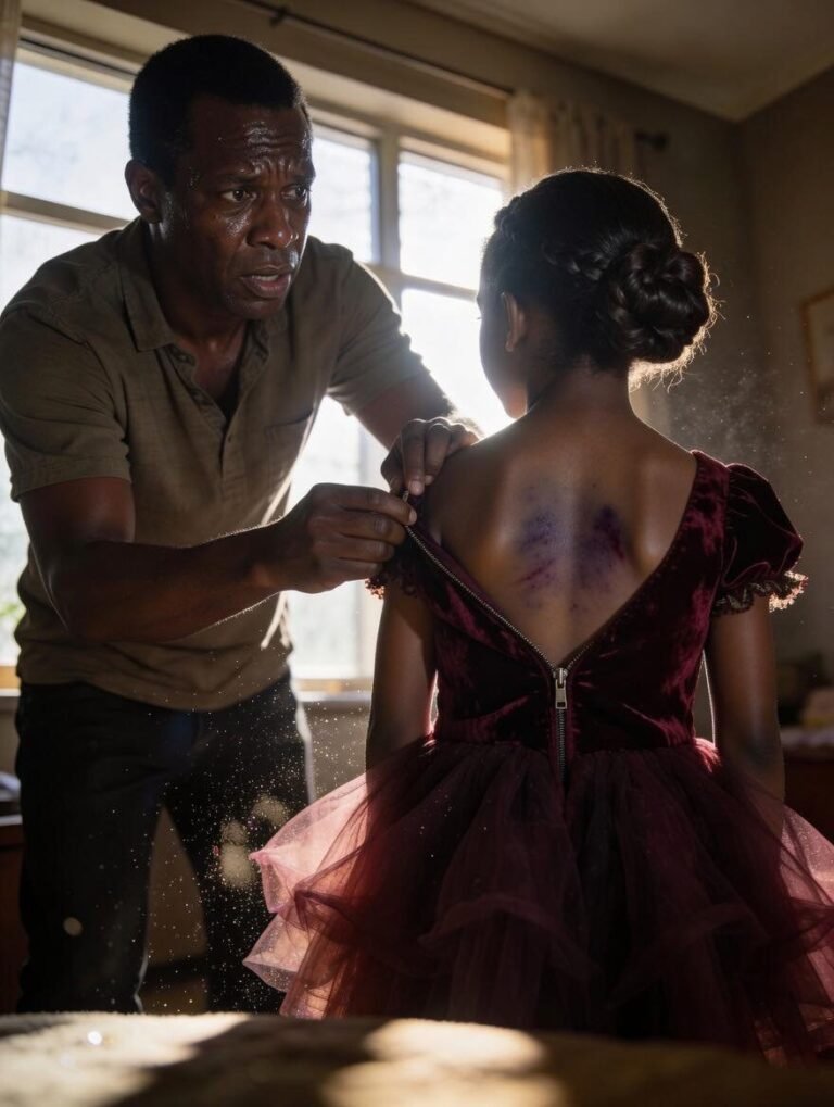 My 8-Year-Old Daughter Texted Me “Dad, can you help me with my zipper? Please come to my room. Just you. Close the door” —What I Saw on Her Back Made Me Grab Her and Leave Immediately because Them aura vios