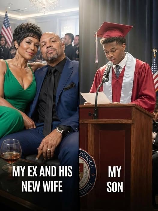 My Ex’s New Wife Took My Seat at My Son’s Graduation – But What My Son Said Into the Microphone Made Her Lower Her Head as Everyone Stared