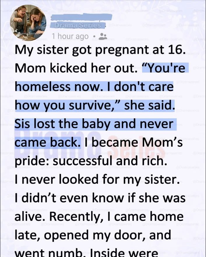 My Sister Disappeared After My Mom Disowned Her—Years Later, Her Unexpected Gift Left Us Speechless