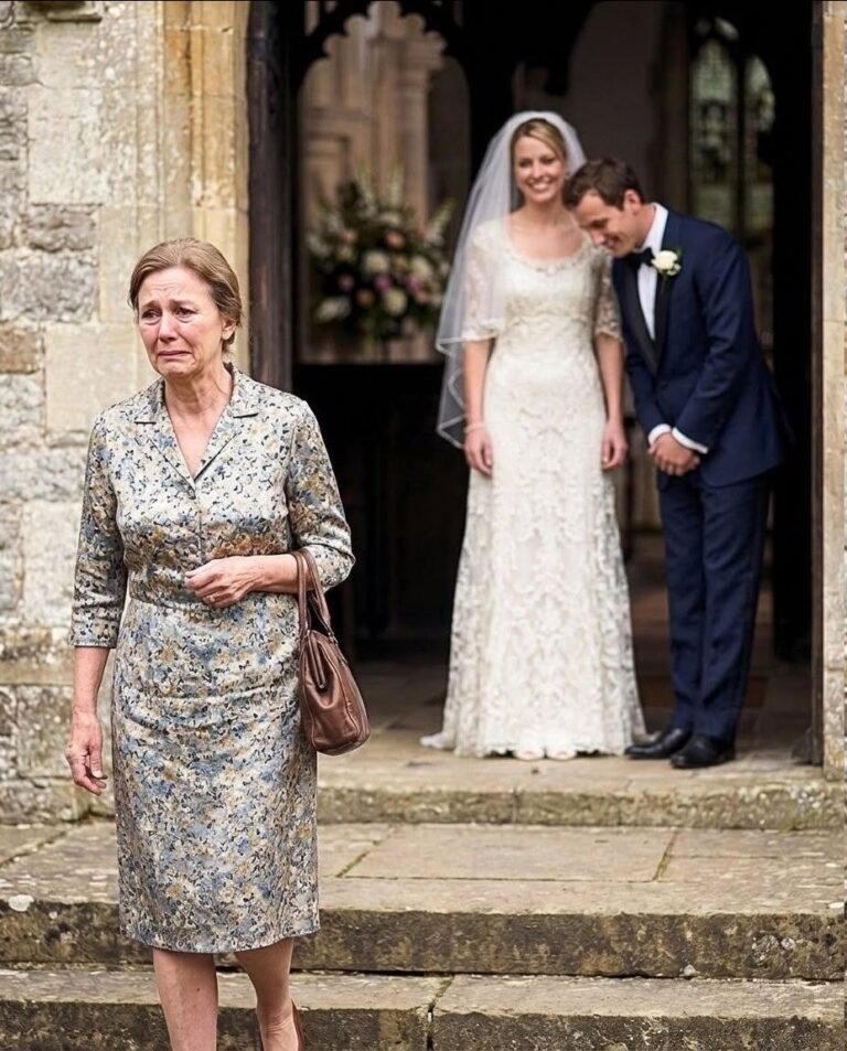 As I arrived at my son’s wedding, he blocked my path at the church door and said: “I didn’t invite you Thief, Mom. The whole family decided you’re no longer a part of us.”
