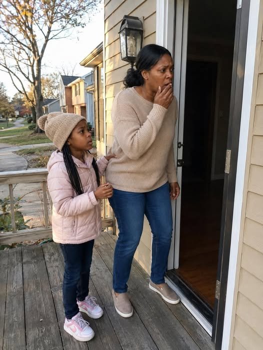 My husband had been staying at his mother’s house to look after her. Wanting to surprise him, I arrived with our 7-year-old daughter without telling him first. When we reached the house, the front door was slightly open. My daughter peeked inside, then gently pulled my sleeve and whispered, “Mom… look. But be quiet.”
