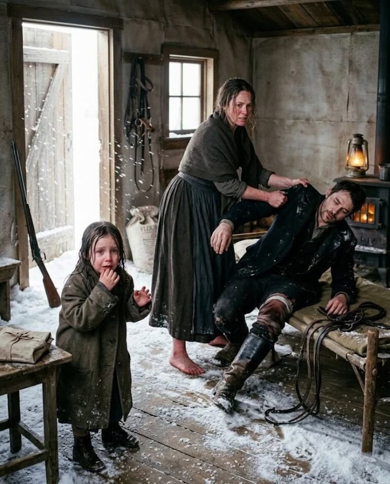 A Child Reached Abigail’s Cabin Door Before the Blizzard Buried Her Secret-felicia