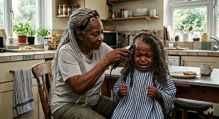 My mother-in-law faked a medical emergency to take my 5-year-old son from school. When she brought him back, his head was shaved bald, covered in scratches. “Now he looks like a boy,” she smiled. She knew he was growing his curls to share with his 7-year-old sister who lost her hair to leukemia. My son sobbed, holding one severed curl. My husband didn’t yell at his mother. But what he did at her 60th birthday gala made her go completely silent.