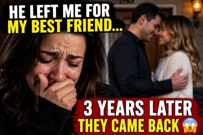 After leaving me for my best friend, my ex-husband disappeared for three years. What happened when they returned to my doorstep shocked everyone.