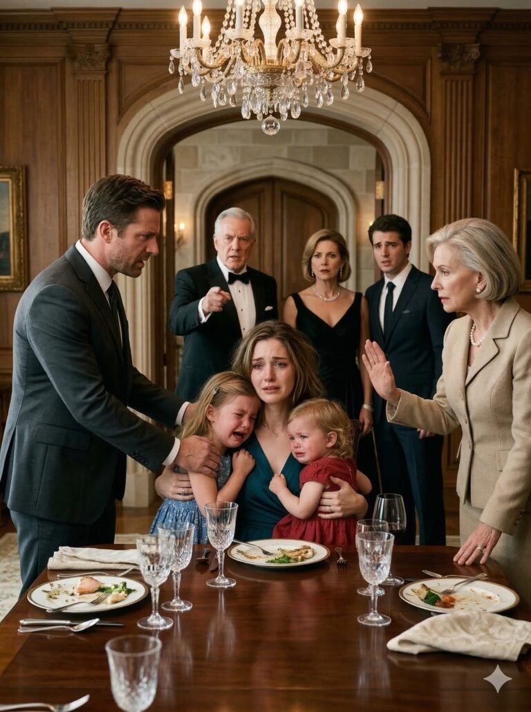 “Sign The Papers And Leave,” My Husband Said At His Father’s Birthday Dinner Because I Had Two Daughters — One Year Later, His Entire Family Was Begging To Fix What They Had Broken