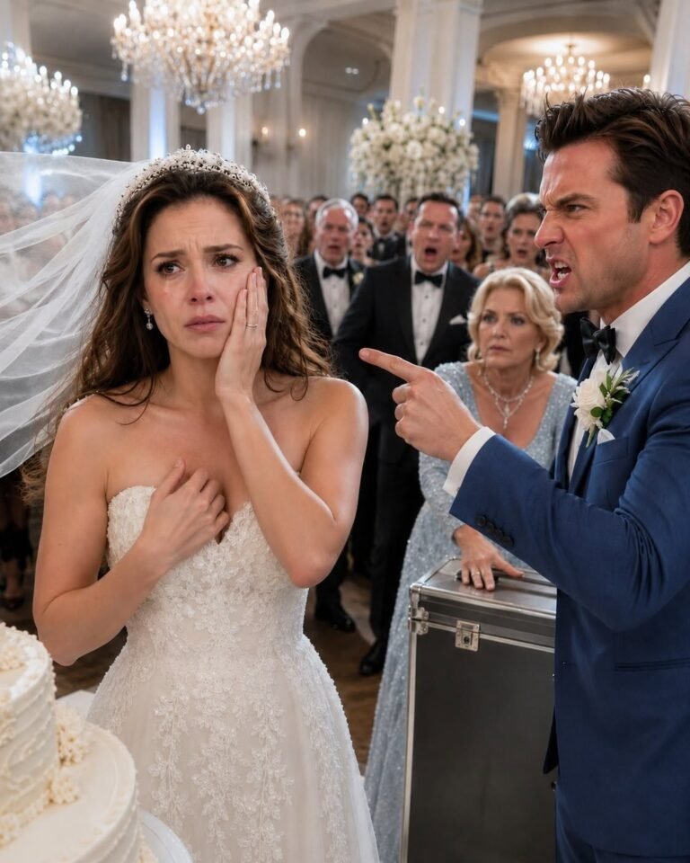 My mother-in-law demanded the wedding-gift safe to pay my brother-in-law’s debts. “That money belongs to both my husband and me,” I said. The groom sla:p:ped me across the face before hundreds of guests.