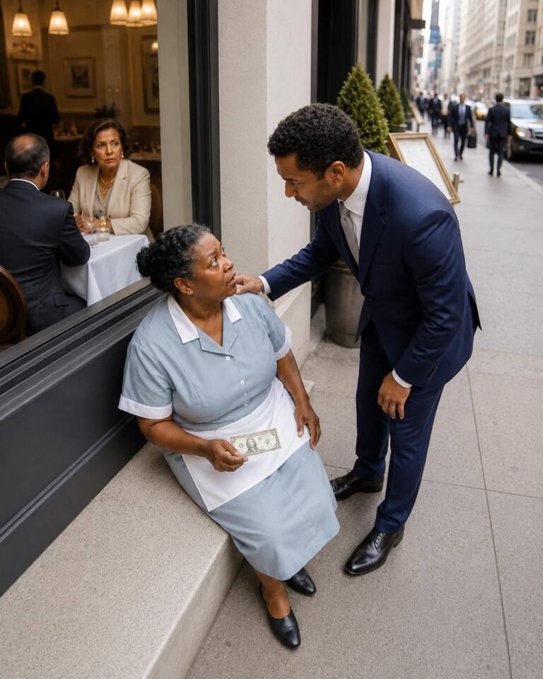 SHE WAS LEFT OUTSIDE THE RESTAURANT LIKE SHE DIDN’T BELONG—THEN THE OWNER WALKED OUT, CALLED HER THE WOMAN WHO SAVED HIS LIFE, AND THE PATRONA CHOKED ON HER OWN PRIDE – usnews