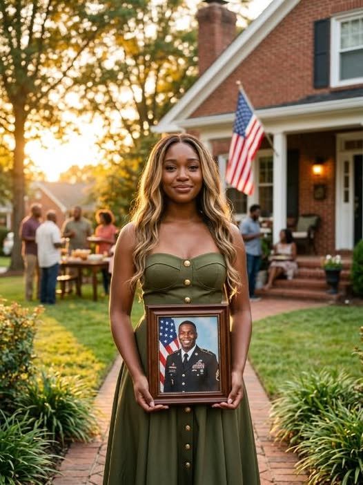 I made my prom dress from my dad’s army uniform to honor him — my stepmother mocked me until a military officer knocked on the door