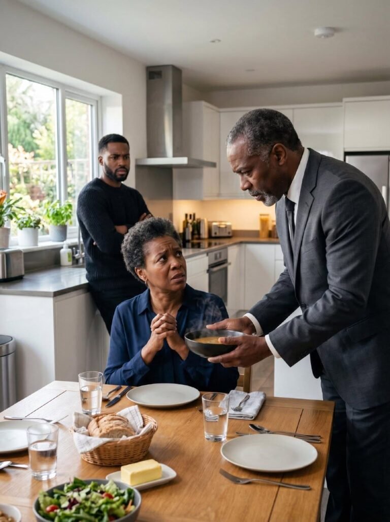 My father-in-law served me soup every Saturday, and I would wake up three hours later with my blouse buttoned wrong. My husband always said, “Your blood pressure dropped,” until I recorded seven forbidden seconds.