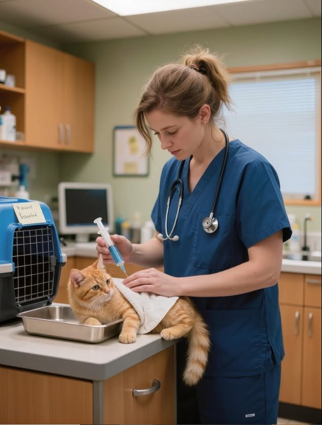 The Old Orange Cat Who Refused to Let a Broken Family Go