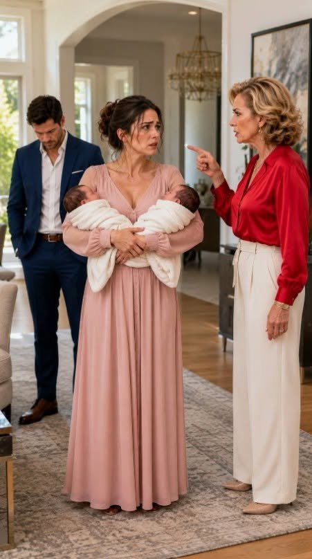 Five Days After My C-Section, My Mother-In-Law Threw Me Out Into The Night With My Newborn Twin Sons While My Husband Stood By And Said Nothing—