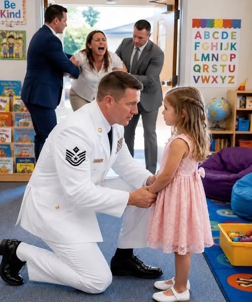 I never told my daughter’s teacher that the “dirty laborer” she m0cked was best friends with the Police Colonel. She dumped my daughter’s backpack on the floor, demanding $500 cash to “make her theft charge go away.” She thought I would panic. Instead, I pulled out my phone and said, “Let’s follow the law.”
