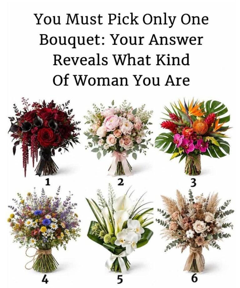 You Must Pick Only One Bouquet: Your Answer Reveals What Kind Of Woman You Are