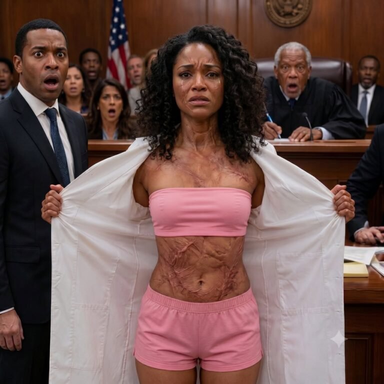 , I stood before the judge, opened my coat, and showed the scars he had explained away.