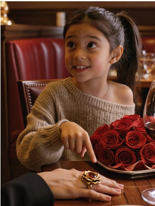 A Little Girl Selling Roses Said My Ring Looked Like Her Mom’s—Minutes Later, I Came Face to Face With My Past