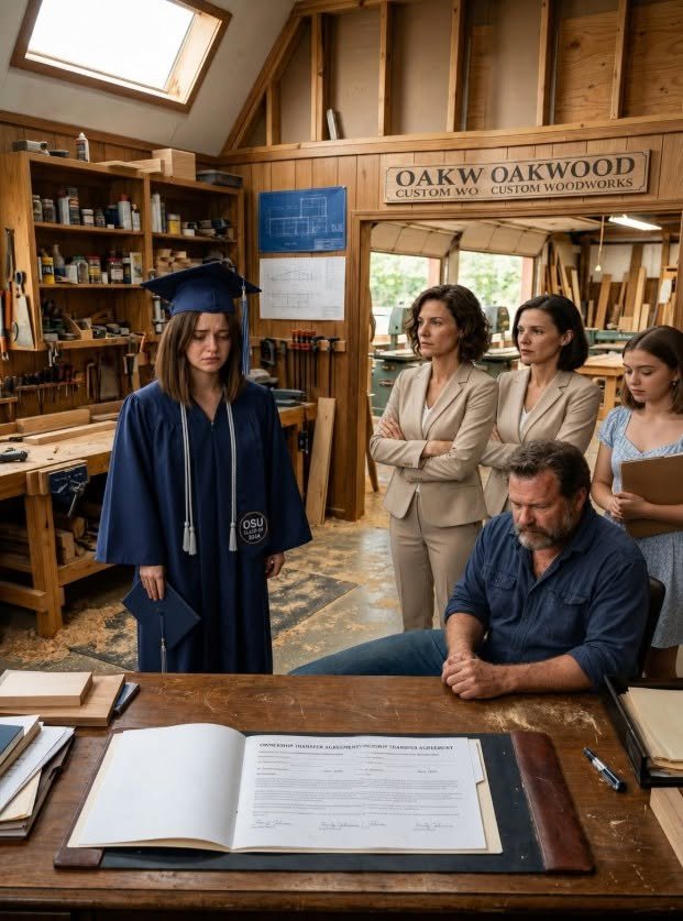 After graduation, I found out my parents had handed our family business to my sister. Mom smiled and said, “You’re good with your hands, not your brain.