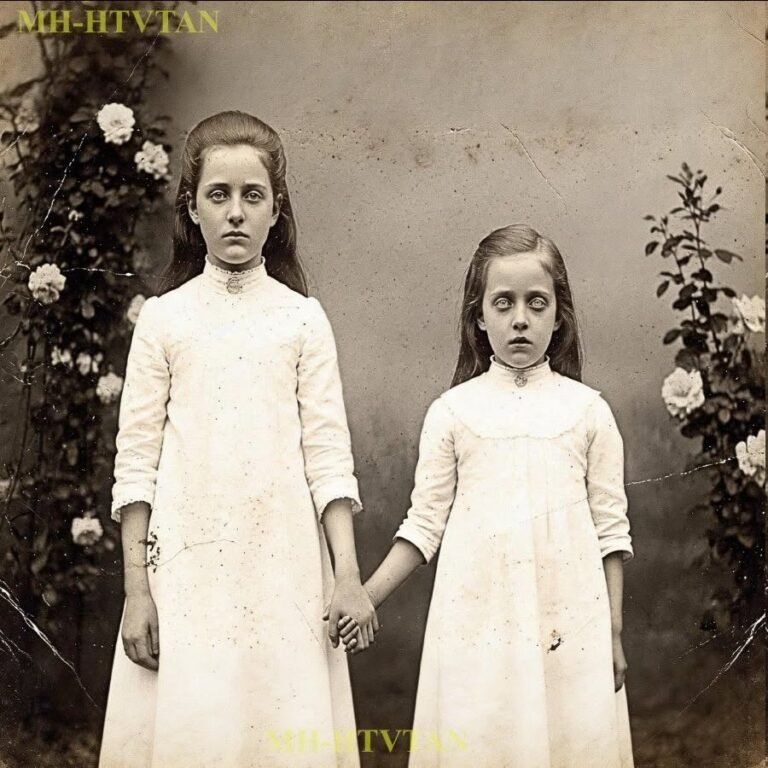 This 1895 Photo of a Girl Holding Her Sister’s Hand Seemed Normal — Until Restoration Revealed