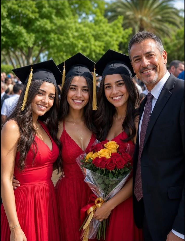 PART 3:”I gave up 22 years of my life raising my triplet nieces — what they did at their college graduation made me drop to my knees.