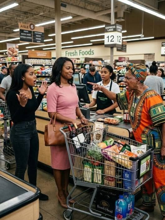 My mother-in-law and sister-in-law loaded a cart with luxury items and “forgot” their wallets—so I left them at the register with the bill and made one call that changed everything