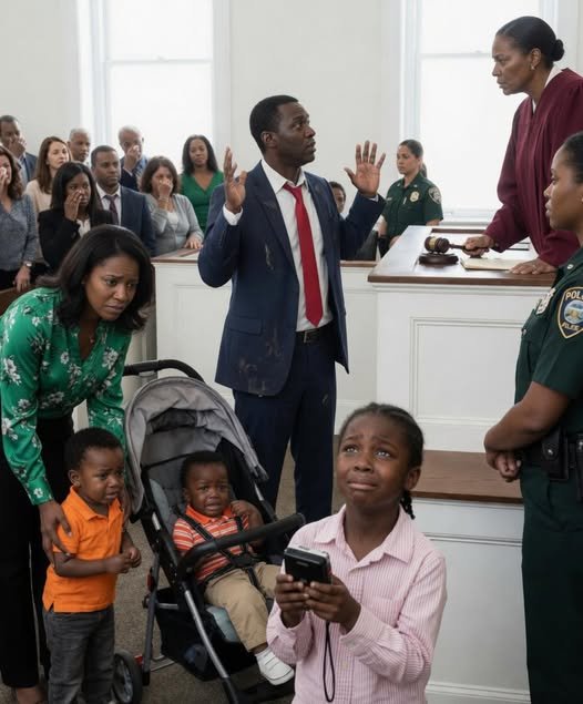 The judge asked the nine-year-old boy which parent he wanted to live with. What he quietly pulled from his jacket pocket made his wealthy father go completely pale and revealed a secret nobody in that courtroom was prepared to hear.