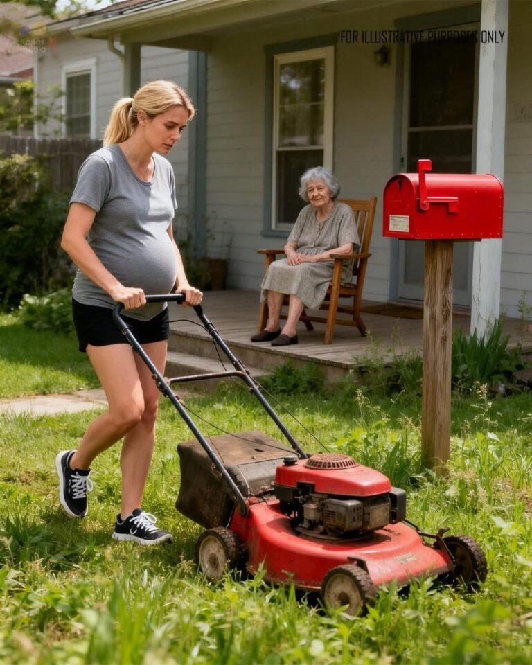 I Mowed the Lawn for the 82-Year-Old Widow Next Door – The Next Morning, a Sheriff Woke Me up with a Request That Made My Blood Run Cold