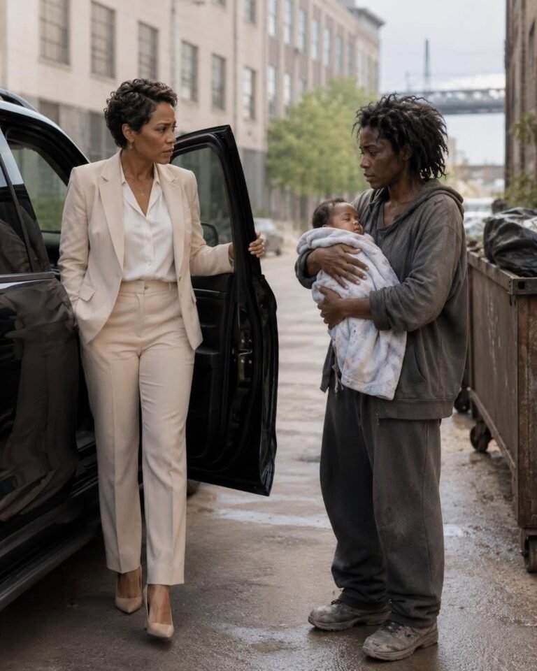 When I got divorced, my husband’s family hired a team of elite lawyers in Chicago to leave me and my newborn daughter on the street… with nothing, absolutely nothing… until one day, a woman appeared and completely changed our destiny.