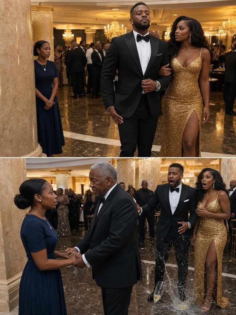 My husband hid me at the party for being embarrassed of my cheap dress… but his career crashed when the billionaire boss recognized my necklace and fell to his knees uncovering 1 30-year secret