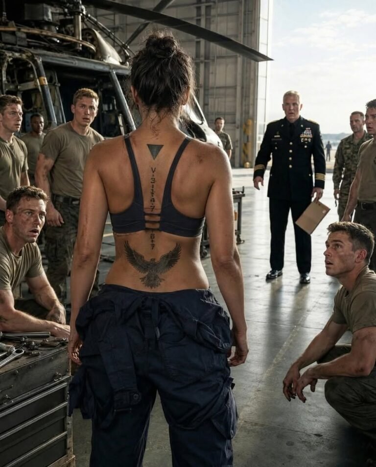 Full part:Humiliated In Public! They Stripped Her—Until The Commander Saw The Secret Tattoo On Her Spine.