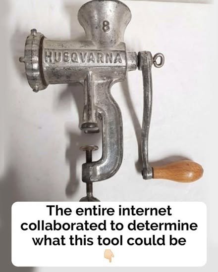 People across the internet came together to identify a mysterious object that left many puzzled.