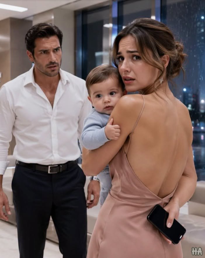 He Arrived With Three Men in Black… But the Woman Who Betrayed the Baby Was Wearing His Family Name