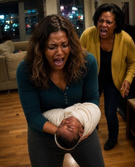 My newborn daughter would not stop crying at midnight when my mother-in-law suddenly slapped me, and my baby slipped from my arms, hit the floor, and went silent. Then she said, “Shut her up, or get out of the house.” At the hospital, the doctor’s words shattered me, and I called the police right away. – usnews