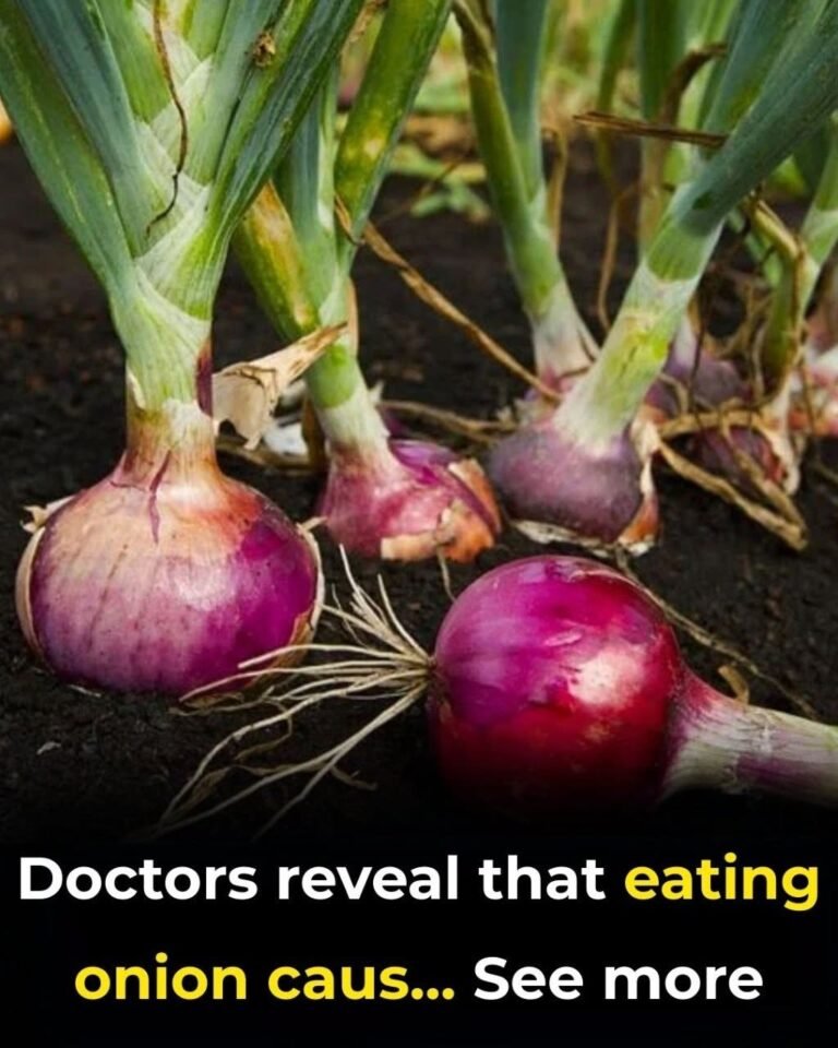 Doctors reveal that eating onion causes…
