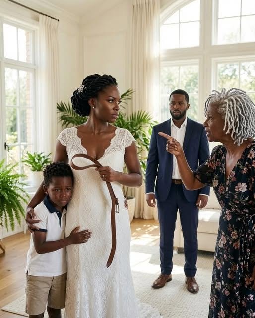 The bride found her husband’s son covered in b:ruis:es on their wedding night and confronted the entire family: “If you touch him again, your money won’t be able to save you”… but the secret behind the punishment was even worse.